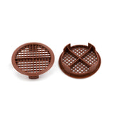 Timloc Brown Push-in Soffit Vent - 70mm